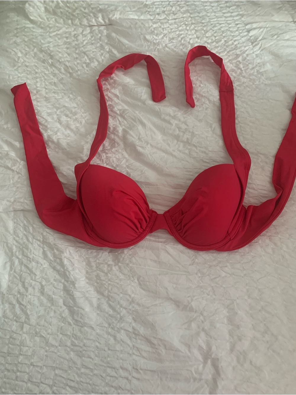 Tommy Bahama Red Push-Up Bikini Top
